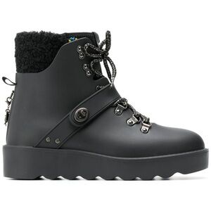 ||SOLD|| Coach Urban City Hiker Black Rubber All-Weather Winter Rain Boots 10